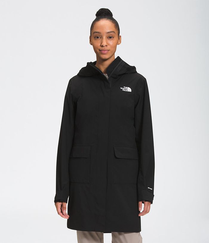 Chubasquero The North Face Mujer Negras City Breeze Parka Ii 07896IKLA